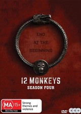 Image of TWELVE 12 MONKEYS COMPLETE SERIES 4 DVD 4th Fourth Forth Season Four New UK R2