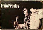 TIN SIGN new 8x12 Concert Elvis Presley singer dancer movie star celebrity A58