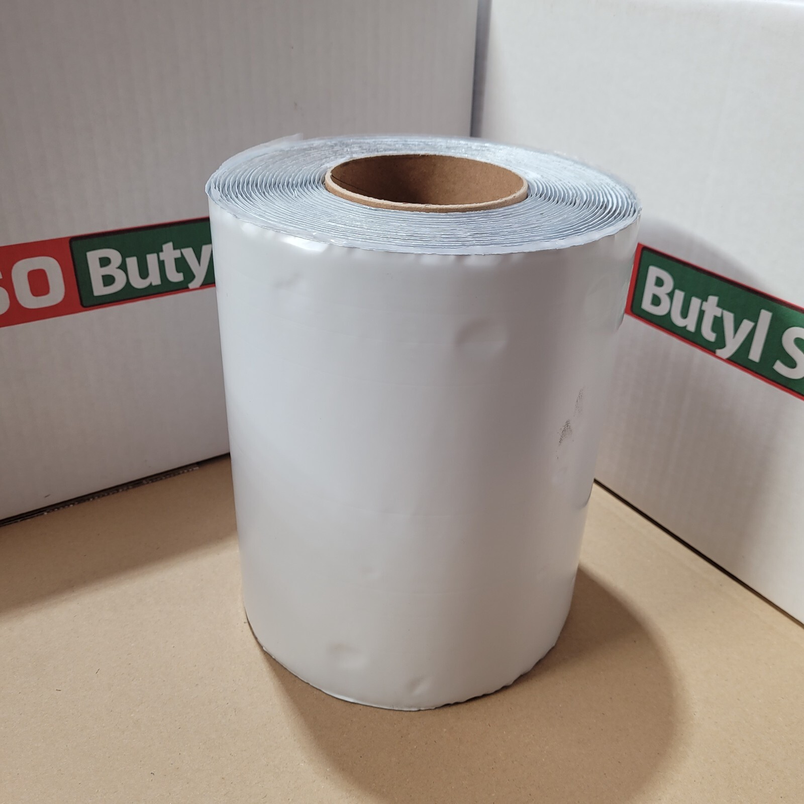 Self Adhesive Flashing Tape Conservatory Caravan Roofing Repair White