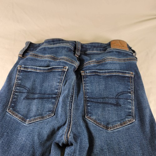 American Eagle Girls Size 6 Next Level Stretch High Rise Jedding Jeans - Picture 9 of 14