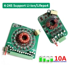 4~24S Equalizer 10A Active Balancer Lifepo4 Li-ion Battery Energy Capacitor AEU