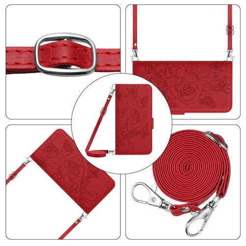 Pattern Leather Magnetic Flip Stand Wallet Case For Samsung Galaxy A56 A36 A26 - Picture 39 of 69