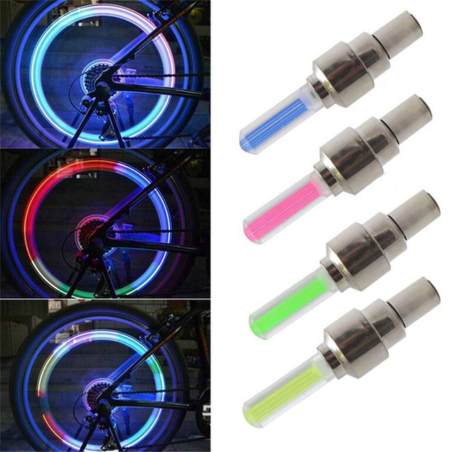 Universal Auto Car Wheel Tyre Decor LED Light Bulb Tire Air Valve Stem