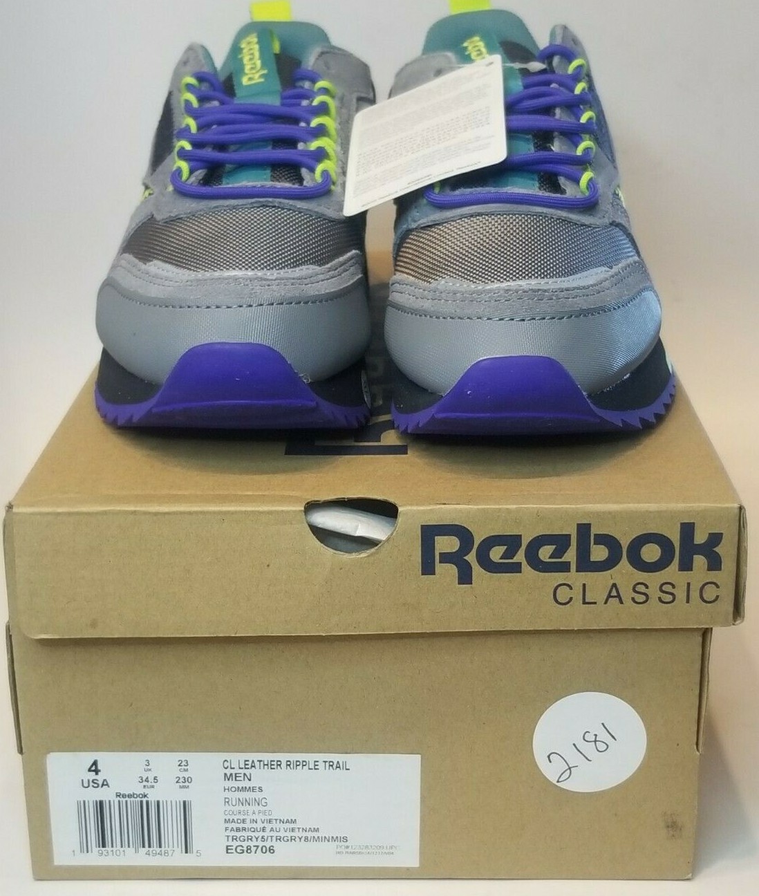 Size 4 - Reebok Classics Ripple Trail Mineral Mist for sale online | eBay