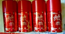 4 x Glade Apple Cinnamon , Red Apple & Spice  Automatic Spray Refill 6.2 oz each
