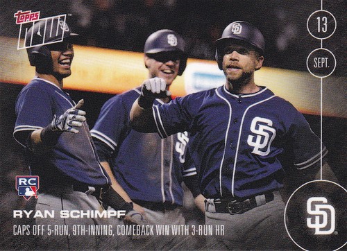 2016 Topps Now 454 Ryan Schimpf