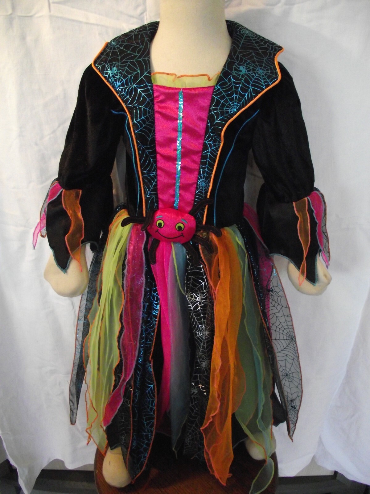 Robe de Carnaval Enfant Violette 7-8 Ans Costume de Princesse Neuf Féerique