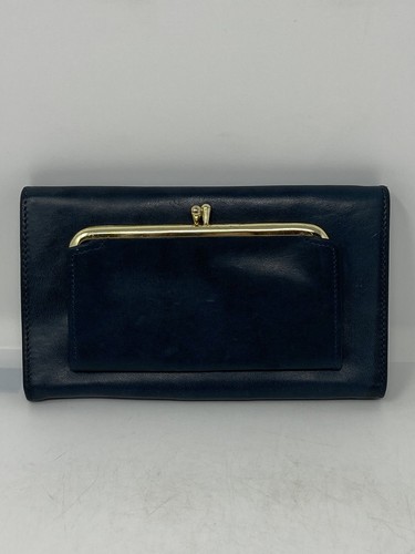 VTG PRINCESS GARDNER Women's Blue Genuine Lambskin Coin & Checkbook Wallet - Picture 4 of 9