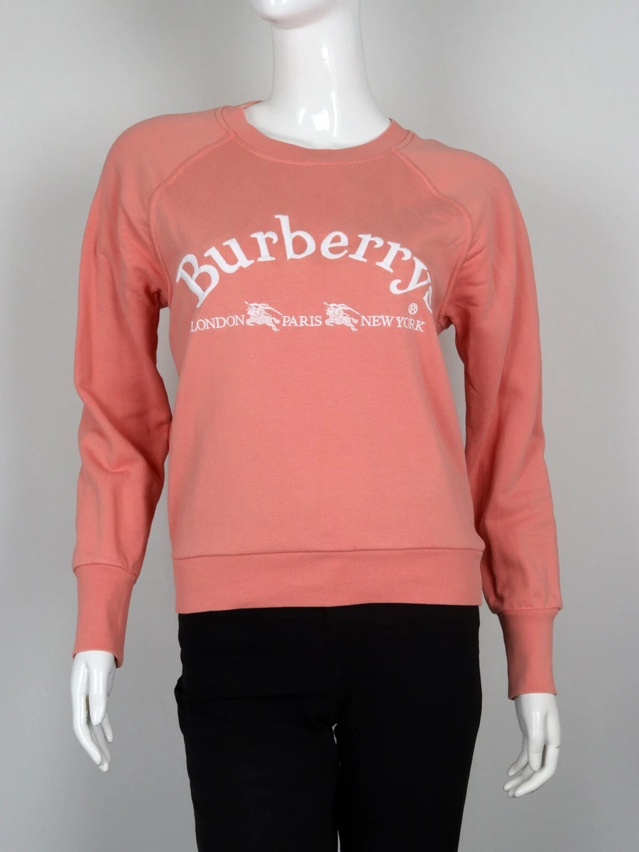 Burberry sweatshirt hotsell womens