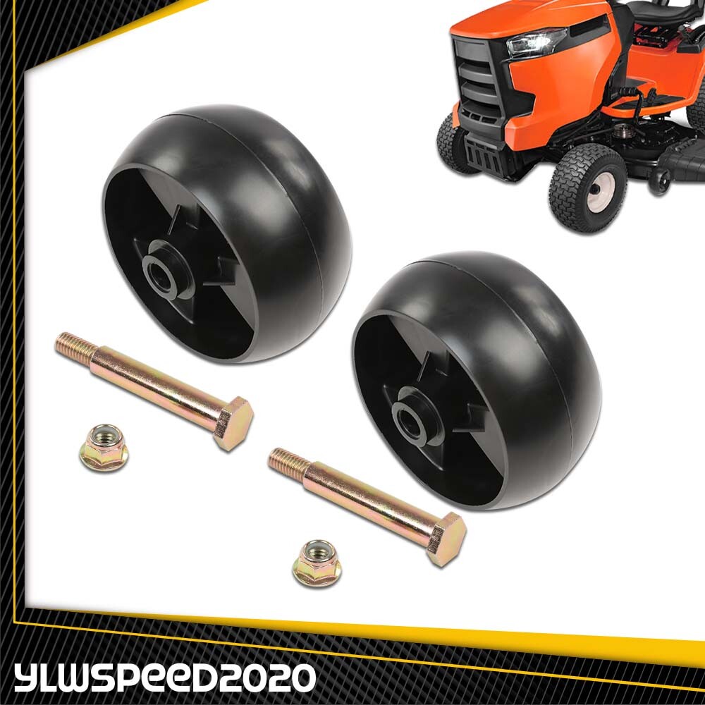 Ruote Sostituzione 734-04155 Kit 4 Ruote Per Piatto Falciatrice MTD Cub Cadet - Compatibile Con Toro, Troy-Bilt, Modelli Vari Ruote Tagliaerba Toro Sostituzione - Foto 3