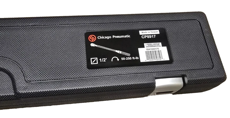 Nueva llave dinamométrica Chicago Pneumatic 1/2" PRO 50-250 pies-lbs #CP8917 Foto 4 de 4