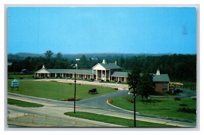 #ad Colonial Motor Court Motel Concord North Carolina NC UNP Chrome Postcard T22 $2.95
