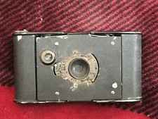 Pocket Kodak Junior No.1A Green with Original Case Rare Vintage