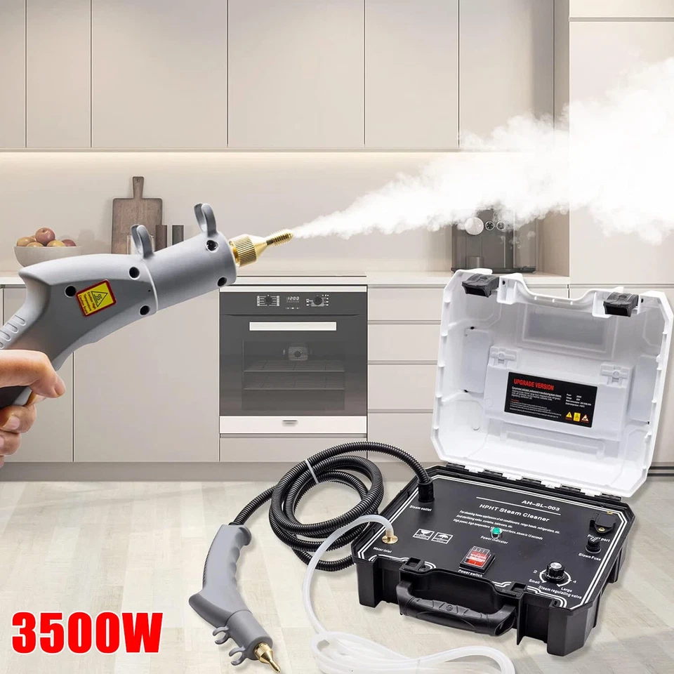 3500W Handheld Car Detailing Cleaning Machine High Temp Steam Cleaner Household - Image 4 of 4