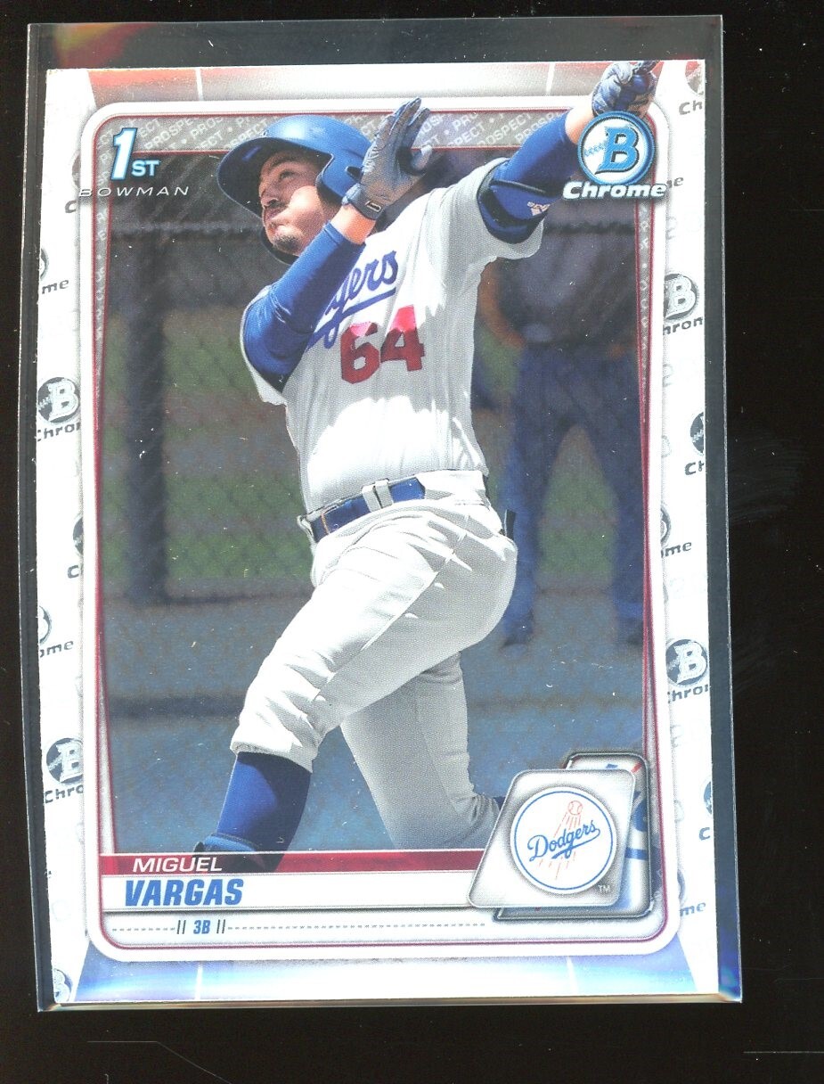 2020 Bowman Chrome Miguel Vargas Rc #131