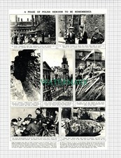 X967) Polish Poland Warsaw Underground Home Army World War 2 - 1945 Clip