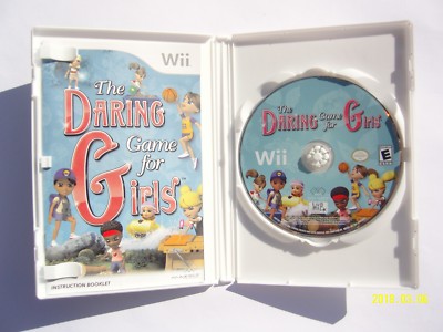The Daring Game for Girls (Nintendo Wii, 2010) ☆*NEAR MINT DISC