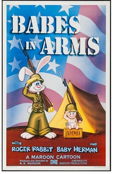 ROGER RABBIT Hermans Shermans BABES IN ARMS Wet Nurse LITTLE INJUN ...
