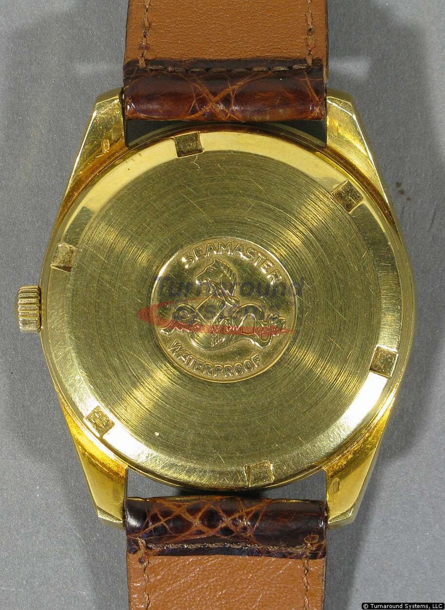 Omega Seamaster, SOLID 18K GOLD!, 166.032, Cal. 752, Omega Strap