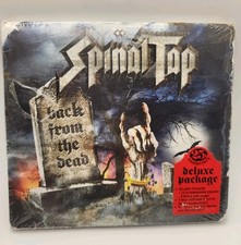 SPINAL TAP - BACK FROM THE DEAD DELUXE EDITION CD DVD W/ POP UP FIGURES NEW!