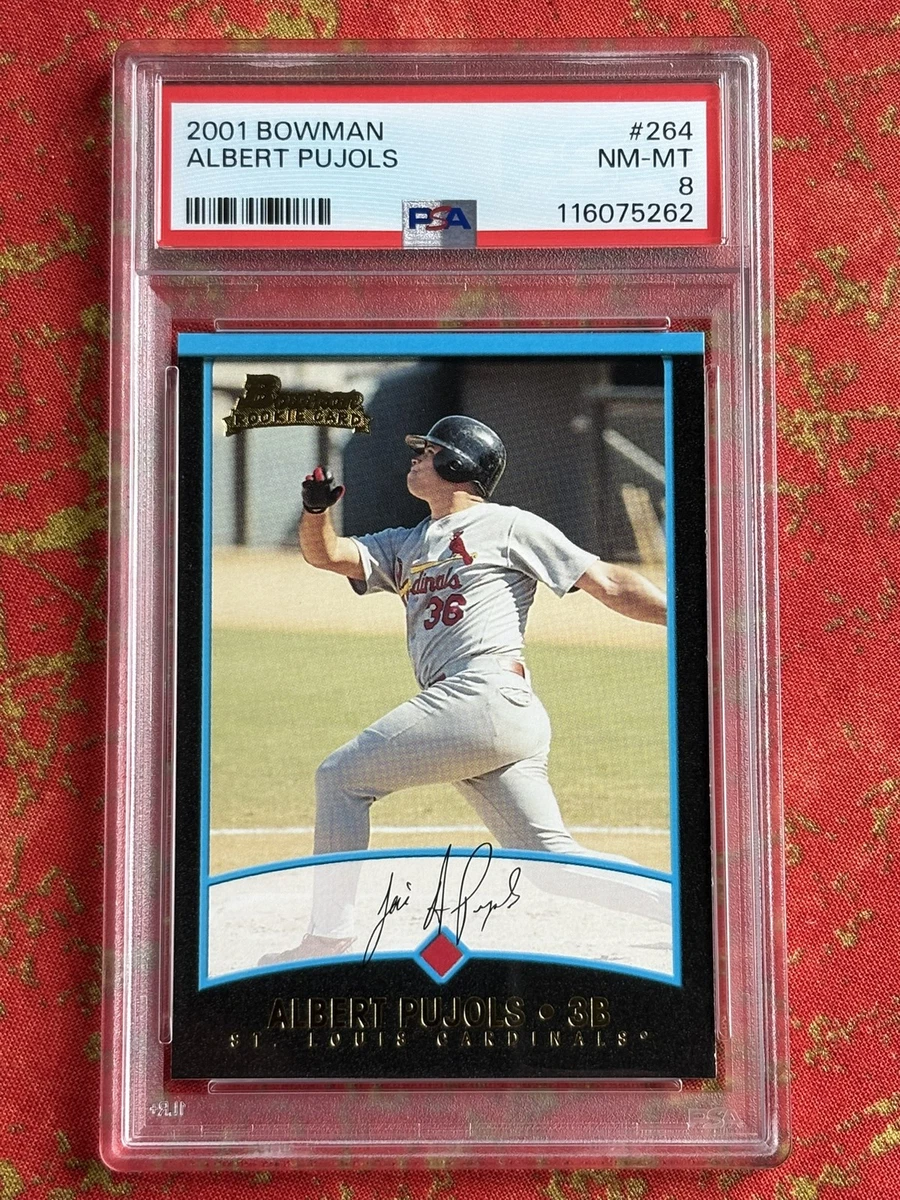 Bowman Albert Pujols Rookie Baseball Sports Trading Cards