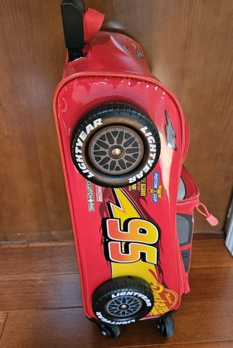 Disney Pixar Cars Lightning McQueen Equipaje con Ruedas Maleta Niños Bolsa de Vacaciones - Imagen 6 de 11