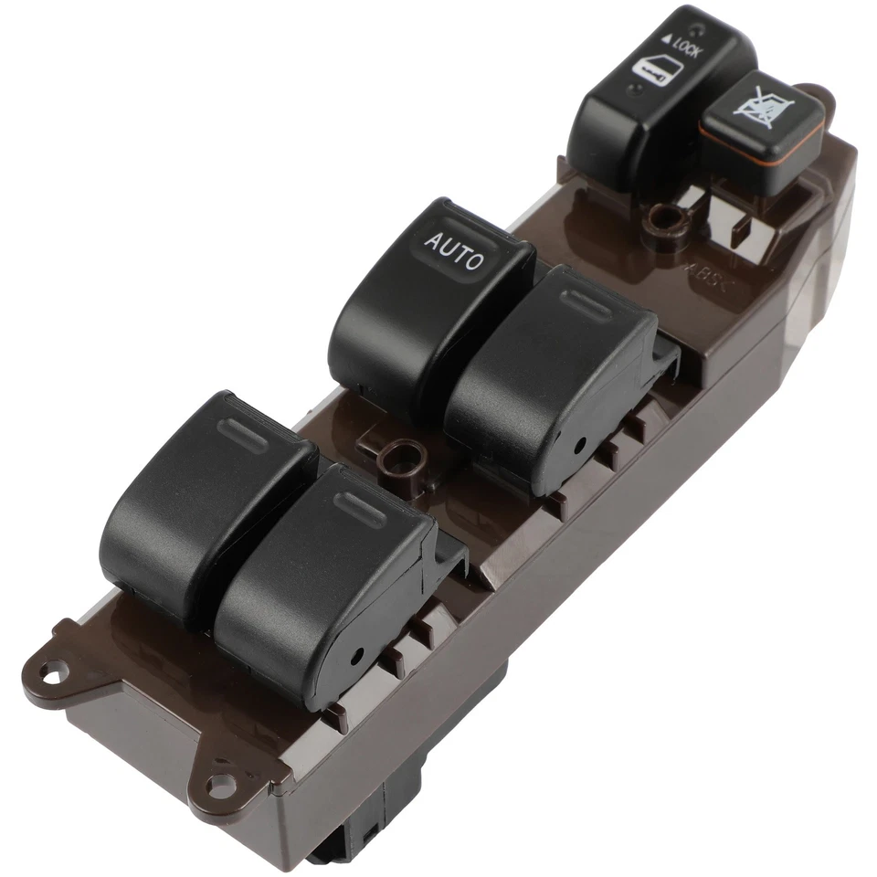 Interruptor de ventana eléctrico delantero derecho descendente automático para Toyota Camry 3,0 L 2,4 L 2002-2006 Foto 4 de 4