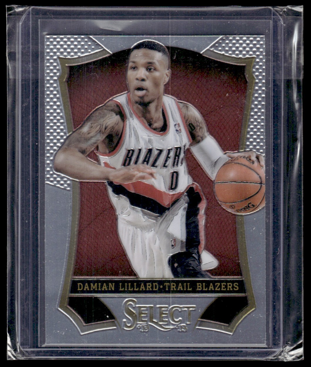 2013-14 Panini Select Damian Lillard Portland Trail Blazers #62