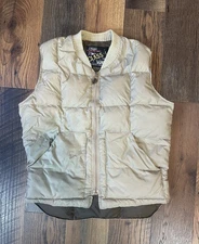 Vintage Walls Blizzard-Pruf Goose Down Class 1 USA Made Vest Mens L Puffer Zip