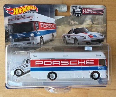 Hot Wheels Team Transport 2021 #61    Porsche 959 ( 1986 )  Euro Hauler,    1:64