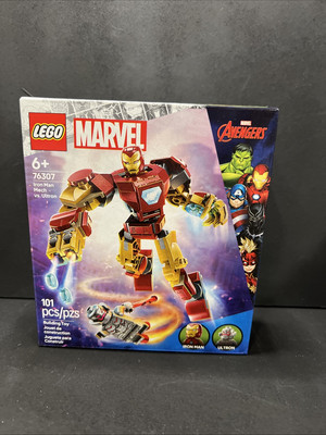 LEGO Marvel: Iron Man Mech vs. Ultron (76307) Building Toy, 101 Pieces