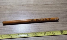 Vintage Carl Marty & Co Cheese Monroe Wisconsin Advertising Fat Pencil