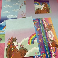 Vintage Lisa Frank Horse Stationery