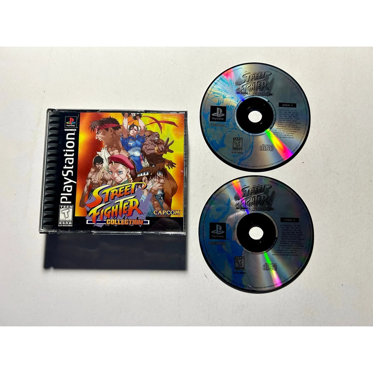 ストリートファイターコレクション　プレイステーション　ps1 ディスクのみ Street Fighter Collection Video Games for sale | eBay