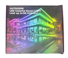 NEW Permanent Outdoor Lights 300ft Eaves Lights with RGB Smart App Control