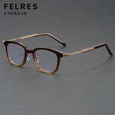 Anti Blue Light Square Eyeglasses Men Women Fashion Simple Clear Lens Glasses