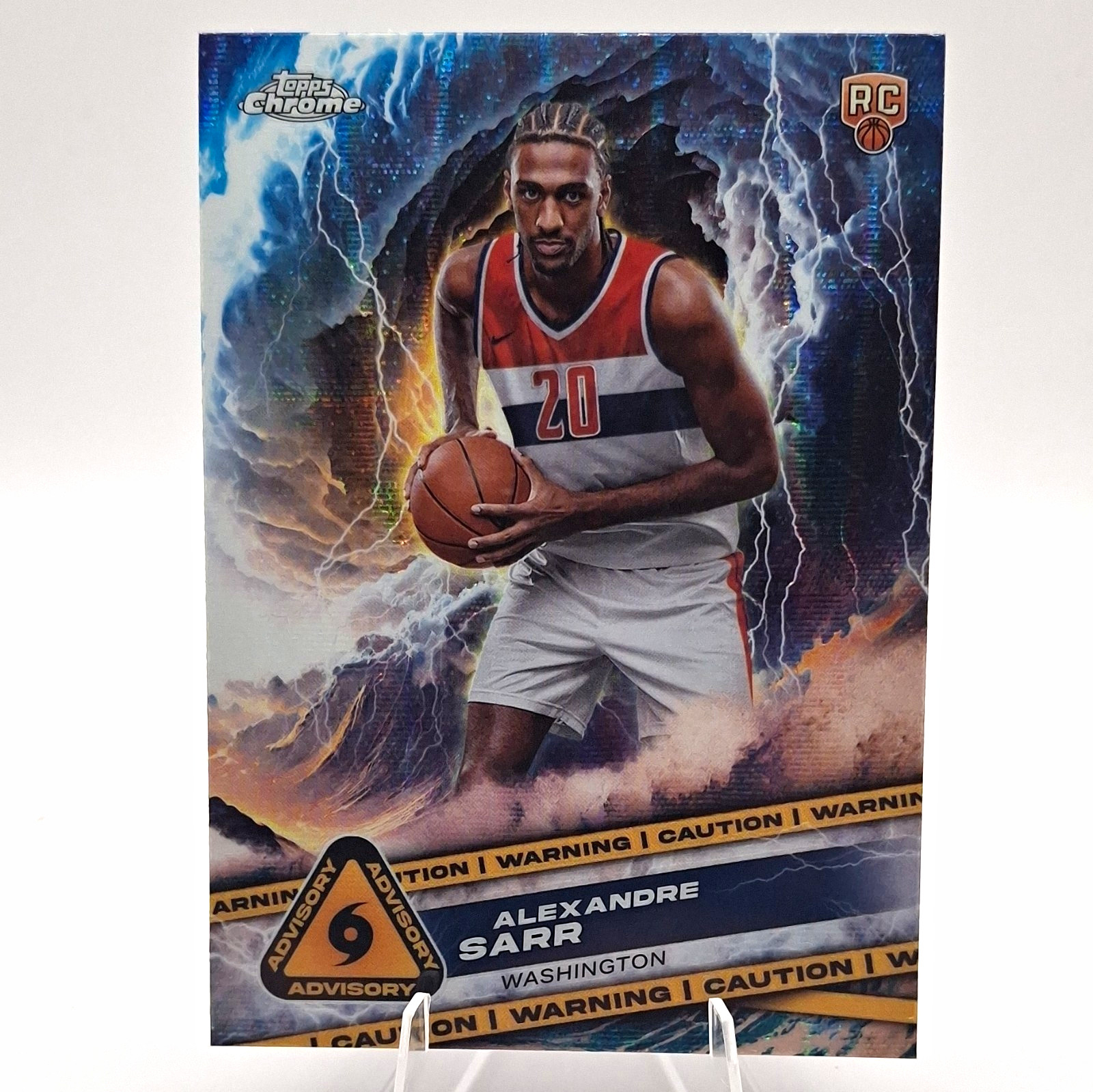 2024-25 Topps Chrome Advisory Alexandre Sarr  #A-2 RC Ultra Rare Case Hit SSP