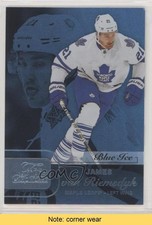 2015 Fleer Showcase Flair Row 1 Blue Ice 35/99 James van Riemsdyk #21 READ f0v