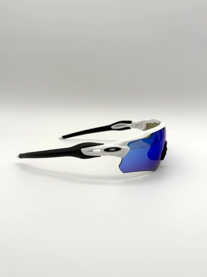 Lente polarizada Oakley Radar EV Path Prizm azul zafiro marco blanco OO9208-09 Foto 4 de 4