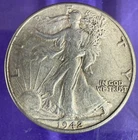 1942 Walking Liberty Half Dollar United States Silver Coin