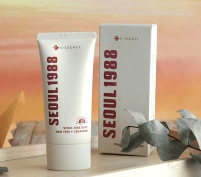 K-Secret Seoul 1988 Sun Pine Tree Ceramide SPF50+ PA++++ Cream 1.69oz