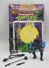 Vintage 1988 TMNT Playmates FOOT SOLDIER 100% Complete W/ Cardback