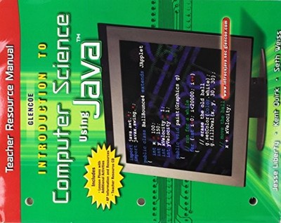 INTRODUCTION TO COMPUTER SCIENCE USING JAVA TEACHER - Hardcover