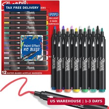 Sharpie Creative Markers, Water-Based Acrylic...