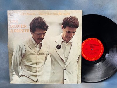 Carlos Santana Love Devotion Surrender McLaughlin Columbia KC 32034 Ter Haute LP
