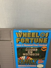 Wheel of Fortune Family Edition (Nintendo NES, 1990) Cartridge Only, Tested 