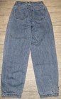 American Eagle Patchwork Stretch Jeans High Rise Jegging Size 4 Long Dark Blue — photo 4