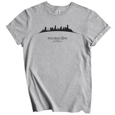 Melbourne Australia Cityscape Downtown Skyline T-Shirt