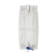 Urinary Leg Bag, 900 mL, Sterile, Drain Valve, Low Profile, 1 Count