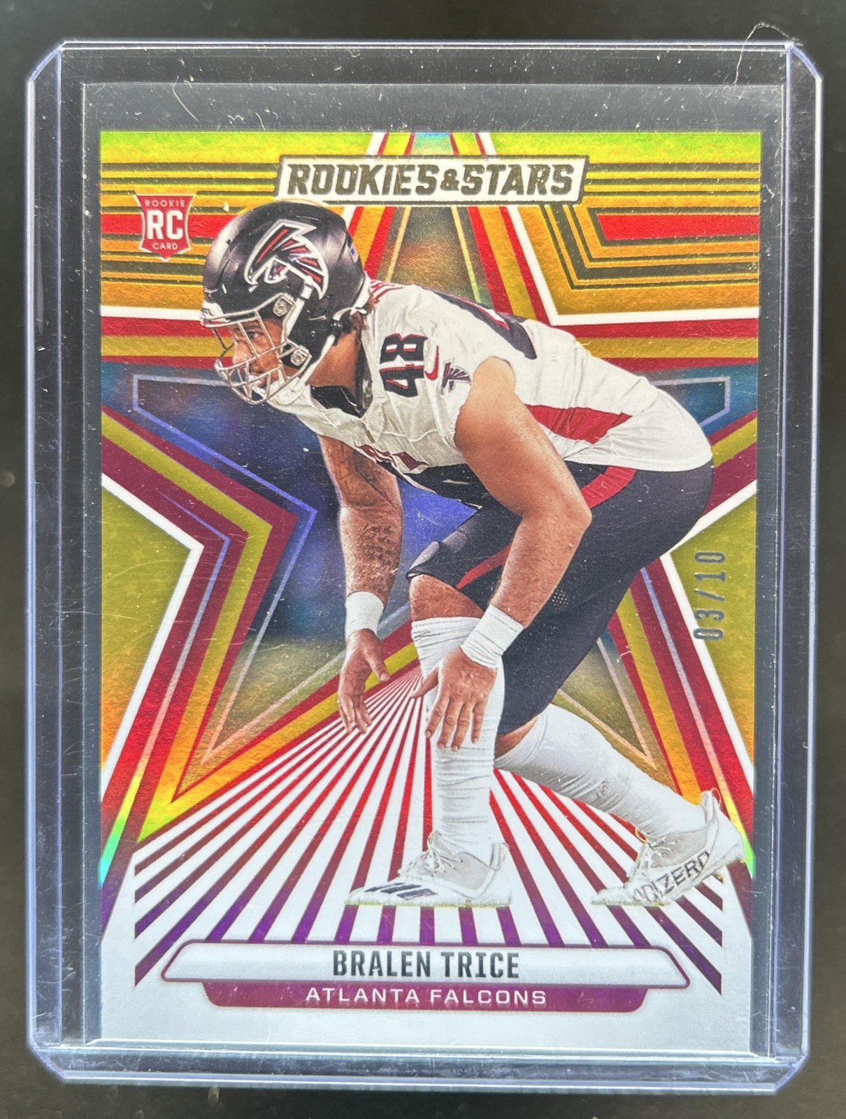 Bralen Trice Panini Rookies & Stars #111 Gold